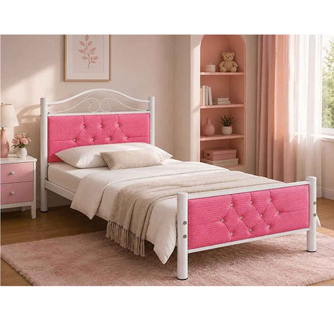 تخت یک نفره فلزی نامیلا T154